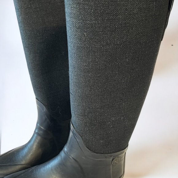 Hunter Lady N Women's Tall Dark Navy Hunter Rain Boots  Size 7-Excellent Cond - Picture 5 of 16